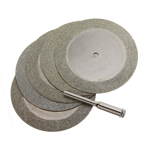 Wholesale Price 5pcs 50mm Diamond Cutting Discs Drill Bit For Rotary Tool Dremel Stone Blade