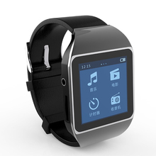 2015 New 8GB Watch Bluetooth MP3MP4 Music player with 1.5″ Touch Screen Support Bluetooth FM Pedo Meter World Clock Function