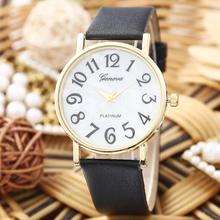 2015 Best selling Women relojes de moda del cuarzo Casual reloj de cuero de colores para mujer de las muchachas Dial redondo reloj de pulsera venta al por mayor