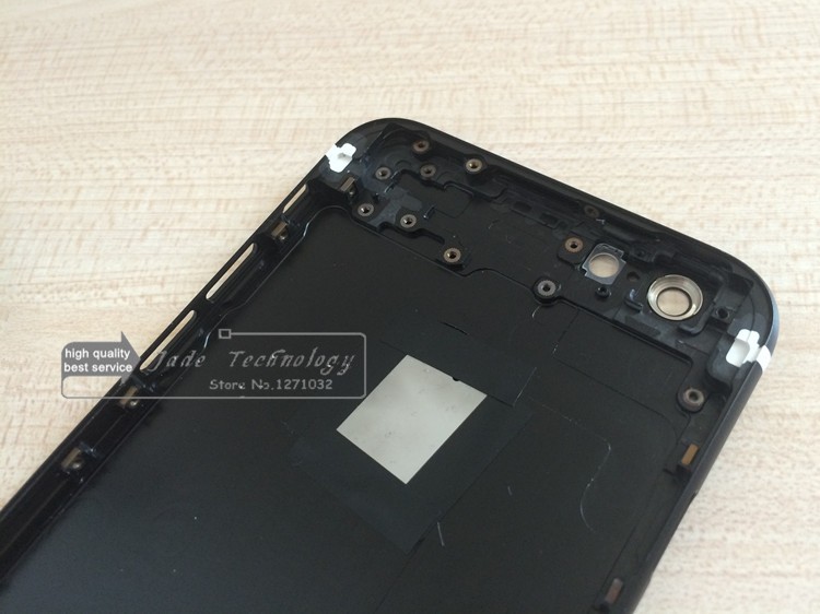 iphone 6 black houisng with white strip color 004