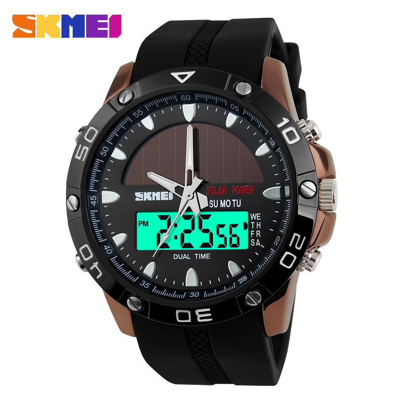 Energy Solar Watch Men's Digital Sports LED Watches Men Solar Power Dual Time Sports Digital Watch Men Military Watches Relojes Energy Solar Watch Men's Digital Sports LED Watches Men Solar Power Dual Time Sports Digital Watch Men Military Watches Relojes