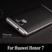 Huawei Honor 7 Case Original Ipaky Brand Phone cases Plastic Frame Luxury Neo Hybrid silicone Cover