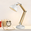 Simple Modern Wood Table Lamp American Country Village Bedroom Study Creative Adjustable Table Lights Free Shipping