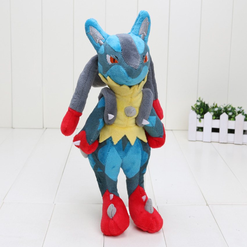 mega lucario pikachu plush