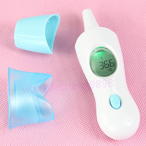 1set Baby Adult Digital 4 in 1 Body Forehead Ear Multifunctional Infrared Thermometer