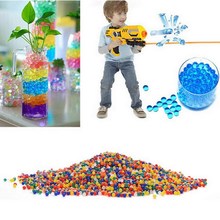 Free Shipping Multi Color Paintball Water Bullet Balls Water Beads Mud Grow Magic Balls VBD66 P