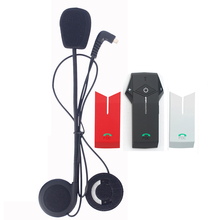 2016 New Version! FM function+Multi Interphone Stereo headphones intercom Motorcycle Helmet Earphones Bluetooth helmet headset