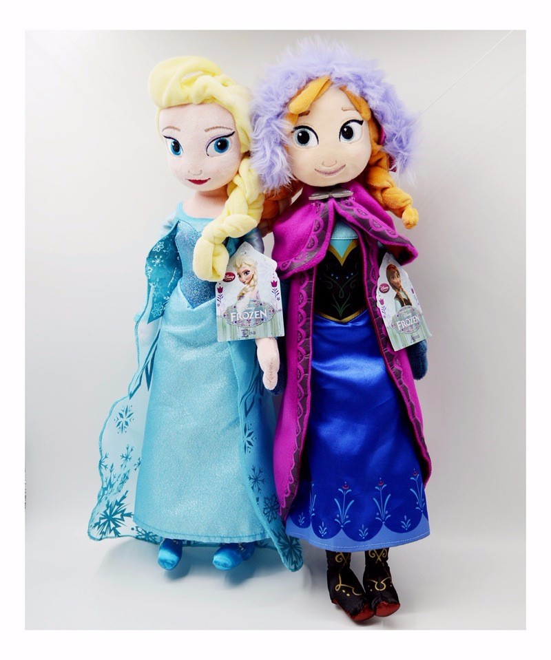 2017 Hot Sale Frozene Girls Baby Plush Toy Dolls 40cm Anna Elas 30cm Olaf 20cm Even Toys for Children Kids Xmas New Year gifts 11