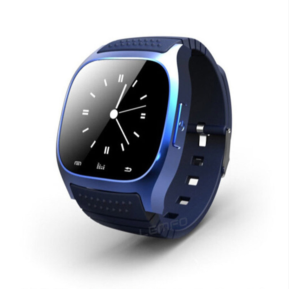 Bluetooth Smart Watch M26 Smartwatch Intelligent Clock Altimeter Pedometer Anti Lost for Android IOS Mobile Phone