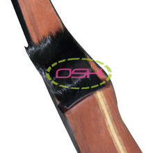 Black Archery Arrow Rest for Traditional Recurve Bow Outdoor Sports Hunting Hunter Arrow and Bow Accessories
