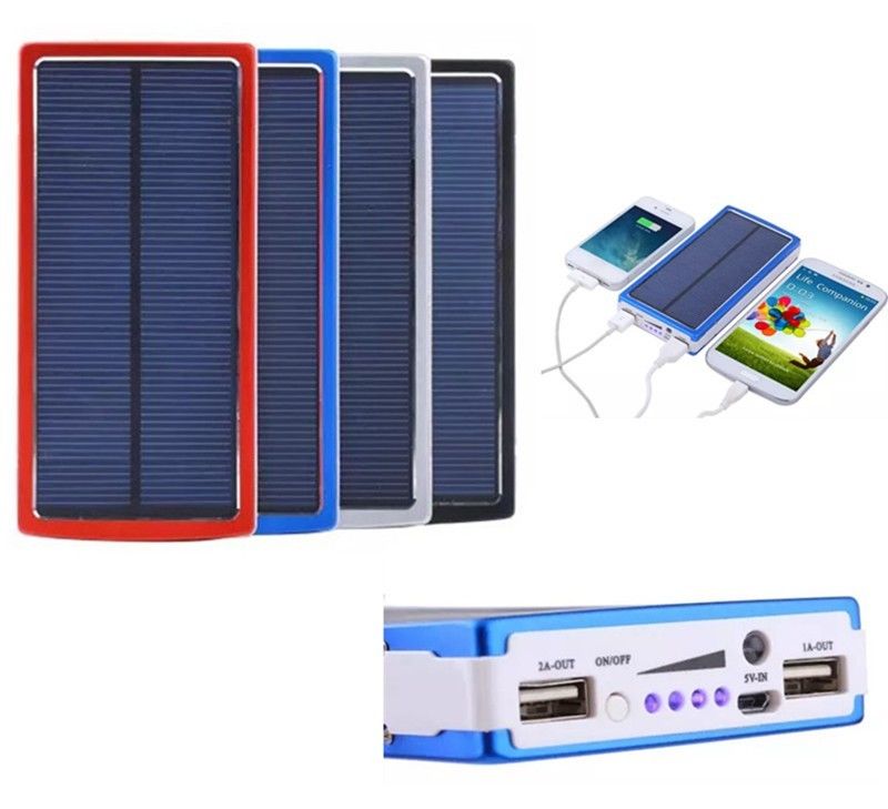 20000mA Dual USB Solar Panel Power Bank External Battery Charger Power Supply Universal For Mobile Phones iPad MP3/MP4 20000mA Dual USB Solar Panel Power Bank External Battery Charger Power Supply Universal For Mobile Phones iPad MP3/MP4