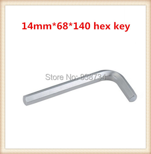 carbon steel nickel plated 14mmx140mm allen key head screw 5pcs lot