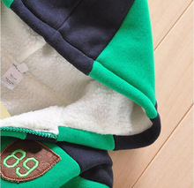 Baby Sports Suit Jacket Sweater Coat Pants Thicken Kids Clothes Set 2015 Hot Sell Boys Girls