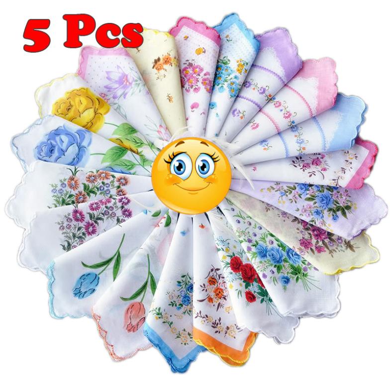 11 8 5 PCS Handkerchief Hanky Quadrate Women Men Children Wedding 100 Cotton Free Shipping