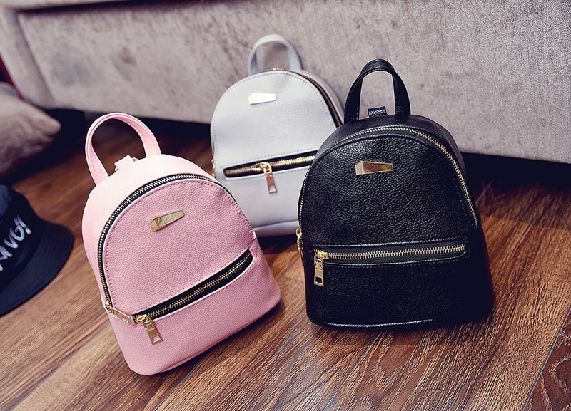 Wholesale VOJUAN Fashion Women Mini Backpack Schoolbag Cute Small Backpack High Quality Leather ...