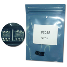 Free shipping 5pcs/lot 8205S 8205A lithium battery protection ICs SOT23-6