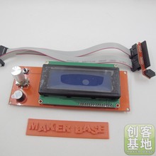 3D printer Reprap Ramps 1.42004 LCD intelligent controller display blue