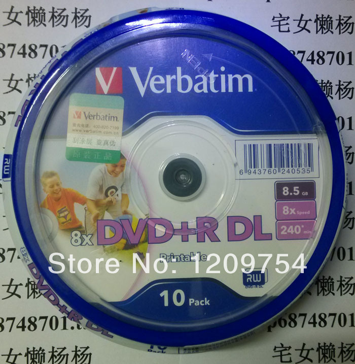    DVD  8X DVD + R dl, 10 dvd- 8.5   DVD  8X DVD + R DL 8.5      