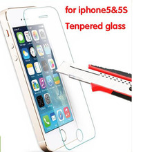 Sundatom ultra thin Rounded Edge 2.5D High Quality Tempered Glass screen protector for iPhone5 iPhone 5 5S Protective Film
