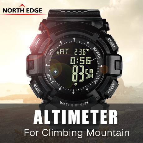 NORTHEDGE digital watches Men hours watch men's outdoor clock fishing weather Altimeter Barometer Thermometer Pedometer shock NORTHEDGE digital watches Men hours watch men's outdoor clock fishing weather Altimeter Barometer Thermometer Pedometer shock