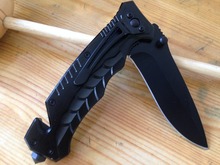 Tactical Survival folding knife Black Cobra Design BOKER camping Knife Outdoor Utility tools survival tools high
