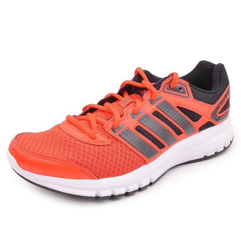 orange adidas running shoes