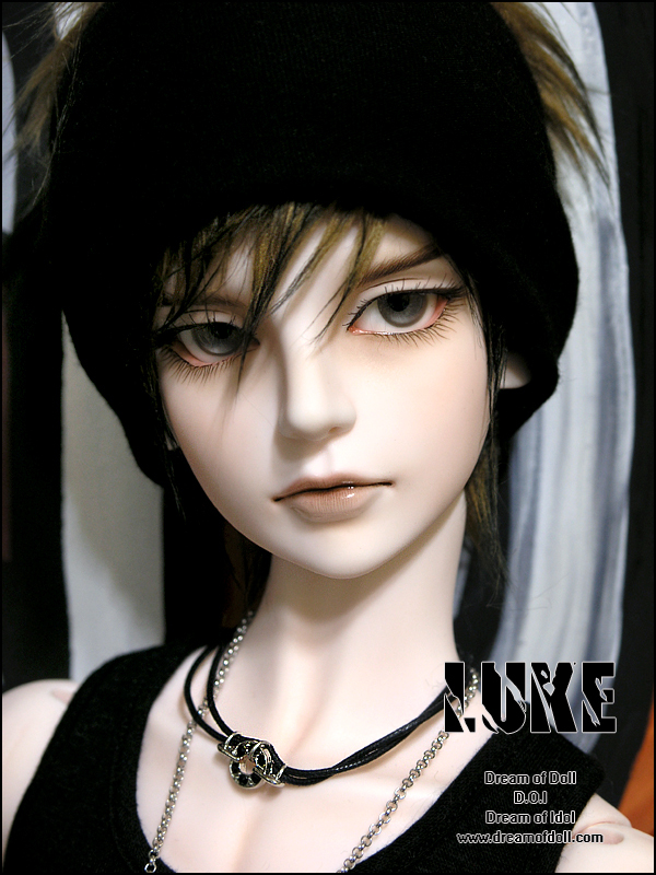 1/3 scale LUKE  bjd/DC Make-up Doll 70cm Height,only Includes body and head.Not include  wig; clothing; shoes, etc.