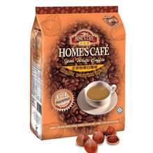Malaysia imports Home s cafe ipoh white coffee instant coffee hazelnut flavor 600 g kopi putih