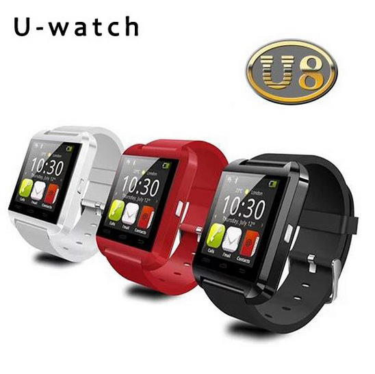 Bluetooth Smartwatch U8 U Smart Watch for iPhone 6 puls 5S Samsung S4 Note 3 HTC