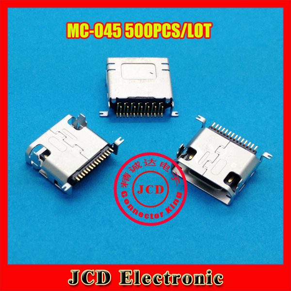 MC-045 500PCS/LOT,For LG 14P micro USB jack charging port,data port,for Samsung 14P