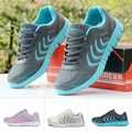 Women casual shoes 2017 new arrival mesh Mixed Colors breathable canvas shoes