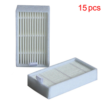 15 pcs / Lot Hepa filters for Dibea Depoo Panda X500 ECOVACS X500 X600 CR120 Vacuum Cleaner parts replacement Free Post New