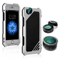High Quality with HD Lens Metal Phone Cases Waterproof Dustproof Anti knock Protection Cover For Apple