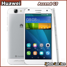 Original Huawei Ascend G7 16GBROM + 2GBRAM 5.5 inch Android 4.4 4G SmartPhone MSM8916 Quad Core 1.2 GHz 3000mAh Battery Dual SIM