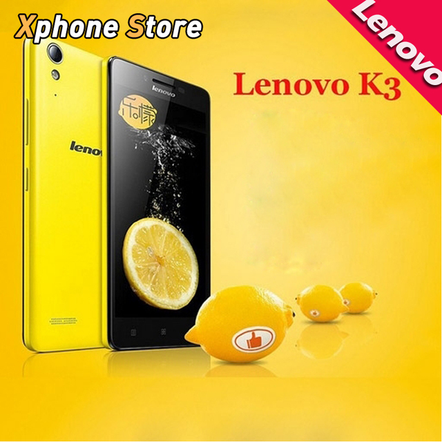 Оригинал Lenovo Lemon K3/K30-W 5.0 дюймов Android 4.4 Смартфон MSM8916 Quad Core 1.2 ГГц RAM 1 ГБ ROM 16 ГБ 4 Г LTE Смартфон