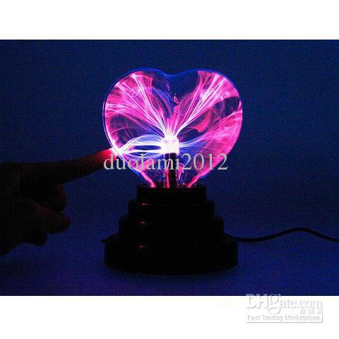 Plasma USB Light Sphere Heart Lover Party Gift
