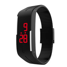 2016 New Fashion Touch Screen LED Bracelet Digital Watches Men Women Wrist Watch Sport Wristwatch Silicone Watch