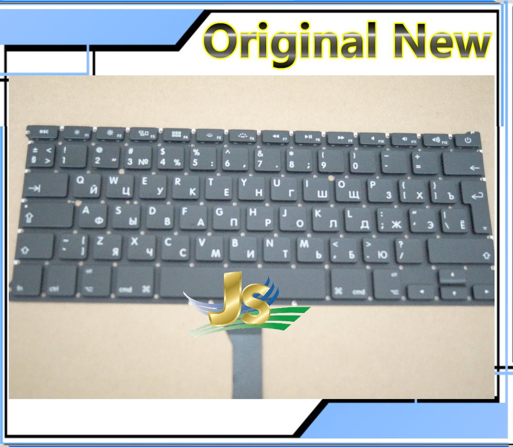 100%NEW RU Russian keyboard For MacBook Air 13 A1369 A1466 MD231 MD232 MC503 MC504 2011 2012 2013 Year