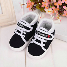 0 18M Baby Infant Kids Boy Girl Soft Sole Canvas Sneaker Toddler Newborn Shoes Hot