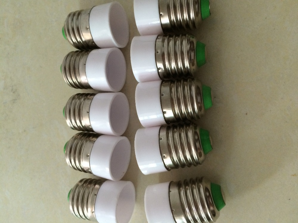New 10pcs E27 to E14 Base LED Light Lamp Bulb Adapter Converter Screw Socket free shipping