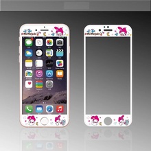 Hot Sale Rushed Fashion Nanometer Film Anti-knock Cute Cartoon Girl Pink Melody Screen Protector For Iphones 6 6s 6plus