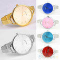WoMaGe brand 2017 New Fashion Clock Women s party dress Watch gold Stainless Steel Strap WristWatch