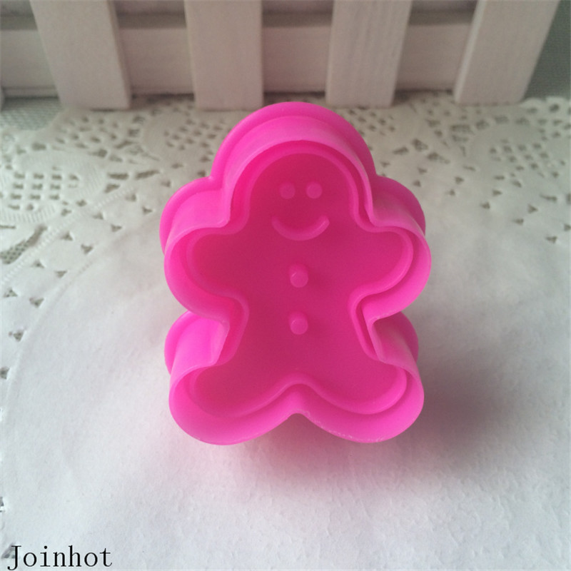 Christmas Series Cookie Cutter Mold Gingerbread Man Cake Mold 3D cookie cutters set Cake Decorating cooking tools