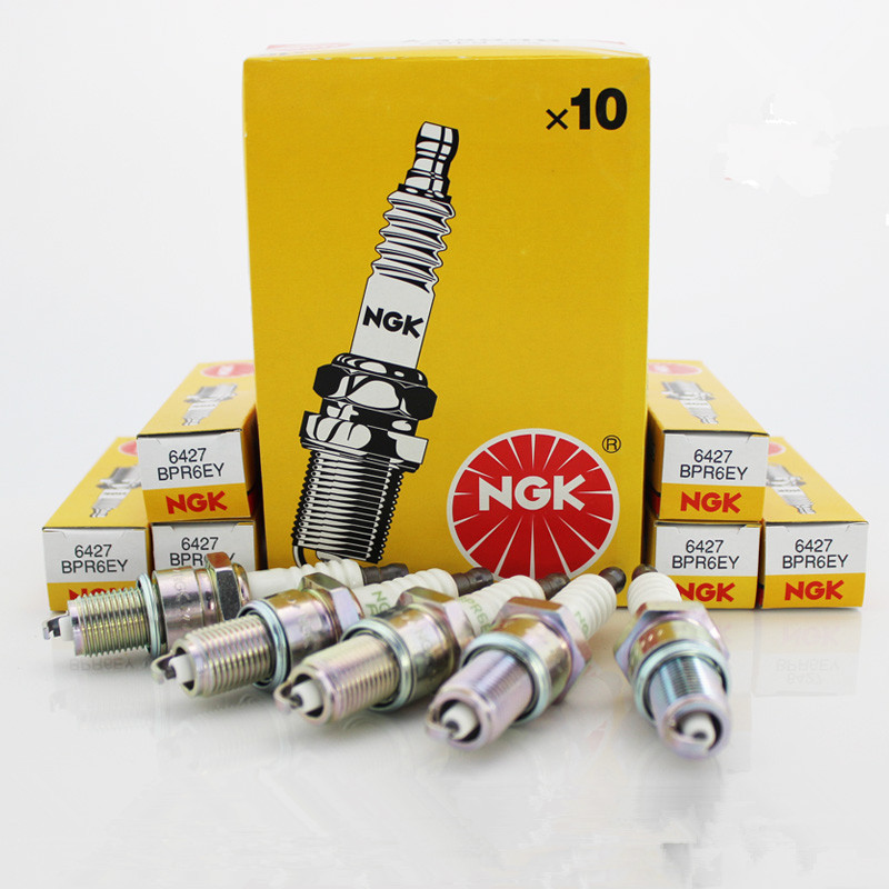 4PCS/LOT,NGK  nickel alloy  car spark plugs BPR6EY 6427,forBuick / Chevrolet Sail 1.6,auto candle