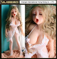 Top quality 92cm mini size anime sex dolls big breast real silicone sex doll toy for