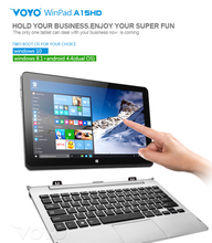 Voyo A15 HD new 11.6 inch windows tablet pc  Intel atom Z3735 Panel Ram 2G Rom 64GB Bluetooth HDMI