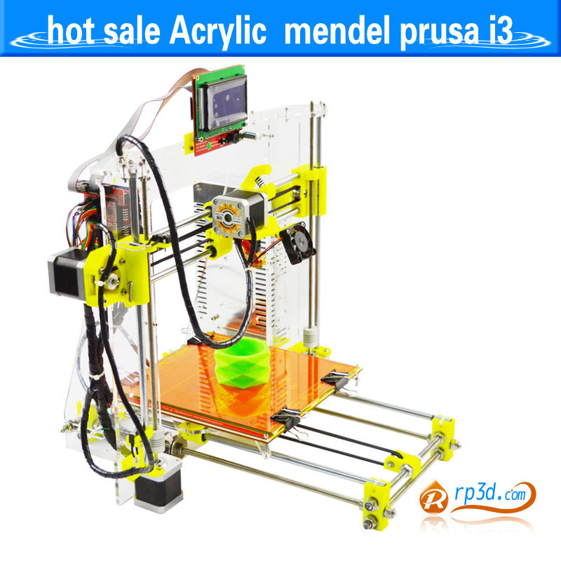 Promotion Hot 3d Printer Diy Kit Reprap Mendel Prusa I3 Free