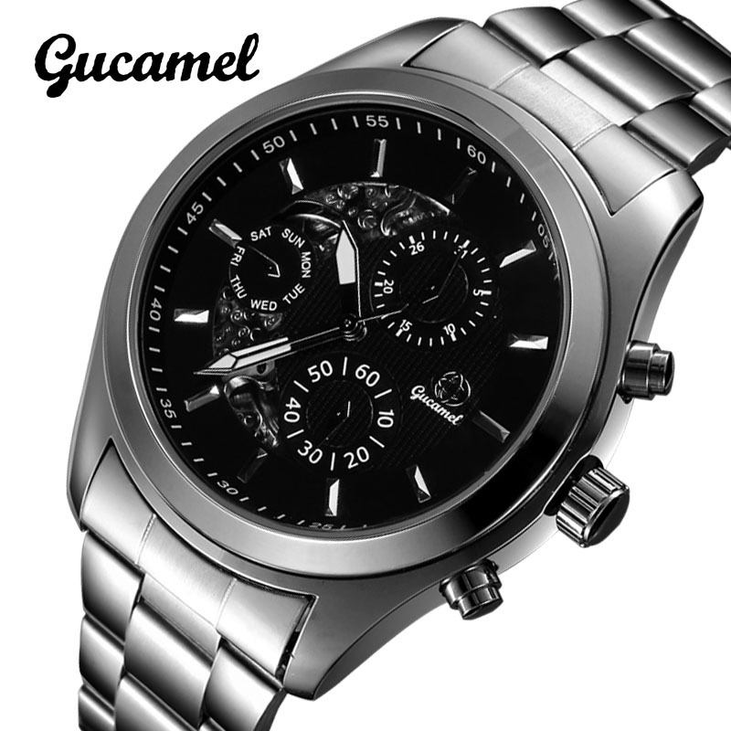 Men Watches Business Watches for Men Luxury Brand 10cm Waterproof Male Mechanical Watches free shipping