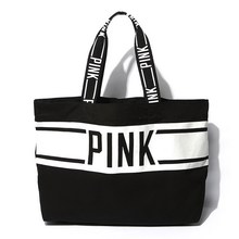 AC244 VIDEO SPORT women girl Bicolor large Weekend Bag Shopper Tote bag beach bag