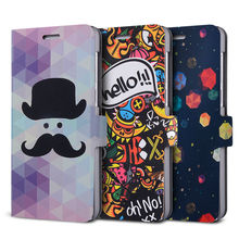 for Huawei Honor 6 leather case cover Fashion cute cartoon design cell phone cases covers mobile